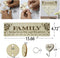 Family Birthday Wall Wooden Hanging Calendar